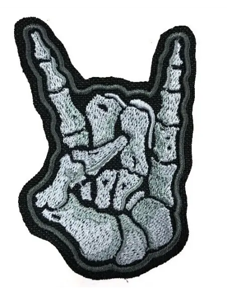 PATCH ROCK MAIN SQUELETTE 9 CM
