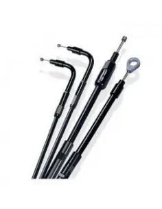 CLUTCH CABLE BLACK HARLEY XL 86-17 / XR1200 08-12 (+6 ")