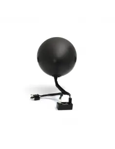 FAROL CENTRAL CICLOPE PRETO 7 POLEGADAS - APROVADO - ANCORAGEM LAT 2