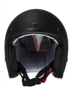 CASQUE JET PENDEJO BY IGUANA CUSTOM - NOIR MAT AVEC ÉTOILE 2