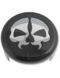 CAPA DE BUZINA DRAG HARLEY DAVIDSON SKULL BLACK