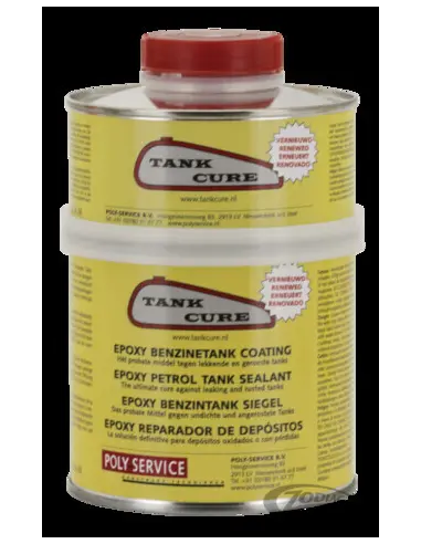 REVÊTEMENT ÉPOXY POUR RÉSERVOIRS D'ESSENCE CURE DE RÉSERVOIR 450GR.