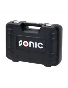 SONIC TOOL CASE 34-PIECE COMBINATION SET WITH WRENCHES AND SOCKETS 1/2" - US/SAE SIZES 2
