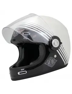 ARCHIVE VINTAGE THE LEGEND WHITE FULL-FACE HELMET 2