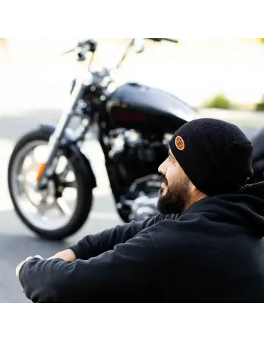 GORRO OVAL PRETO DA BILTWELL