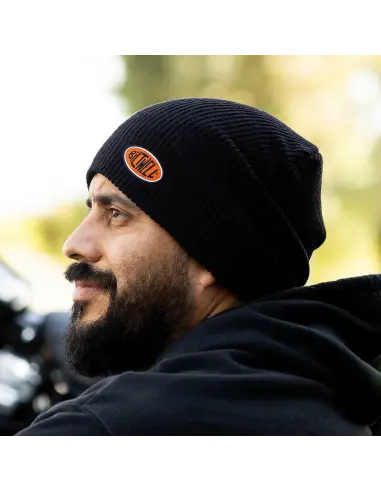 GORRO OVAL PRETO DA BILTWELL