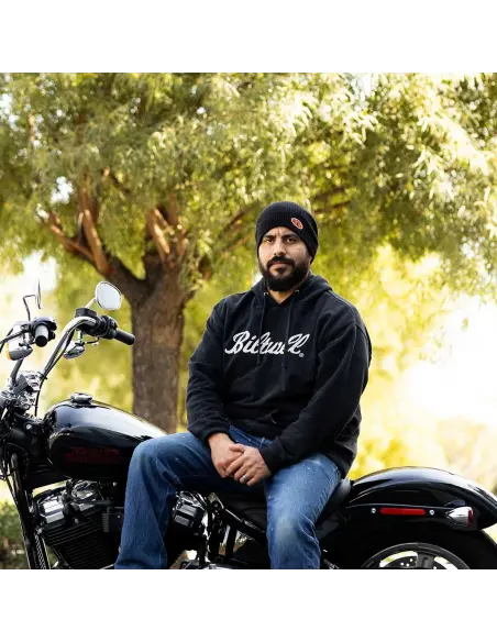 GORRO OVAL PRETO DA BILTWELL