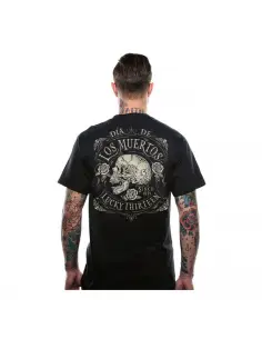 T-SHIRT À MANCHES COURTES - CRÂNE MORT - LUCKY 13
