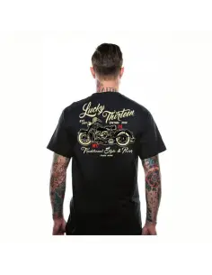 T-SHIRT À MANCHES COURTES - FER À REPASSER VINTAGE - LUCKY 13