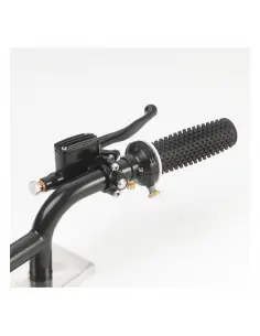 ABRAÇADEIRA K-TECH COM MICRO INTERRUPTOR INCLUÍDO EM ALUMÍNIO FORJADO PRETO 2