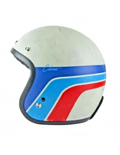 CASQUE JET ORIGINE PRIMO CLASSIC WHITE VINTAGE ECE 22.06 2