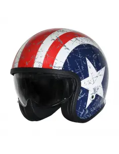CASQUE JET ORIGINE SPIRIT REBEL STAR GLOSS ECE2206