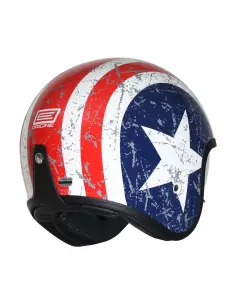 CASQUE JET ORIGINE SPIRIT REBEL STAR GLOSS ECE2206 2