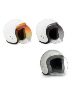 ÉCRAN FUMÉ BUBBLE AVEC 3 PRESSIONS POUR CASQUES JET - STYLE RÉTRO ET DURABILITÉ SUPÉRIEURE 2