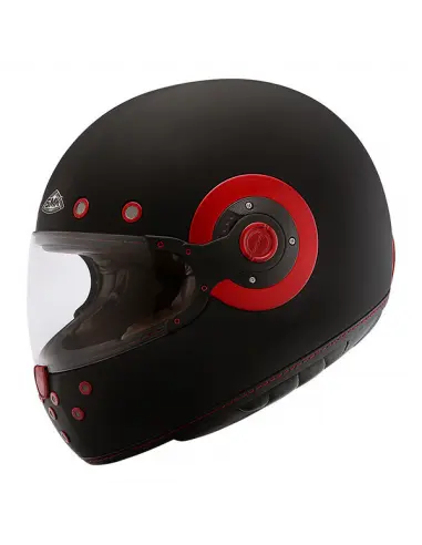 Comprar Casco Integral Eldorado Negro Mate Y Rojo - Smk a precio de oferta