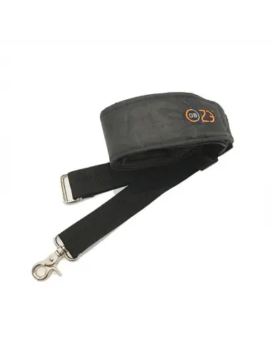 EZ-GO BLACK STRAP FOR DOUBLE D RING MOTORCYCLE HELMETS - EASY, SECURE, AND HANDS-FREE
