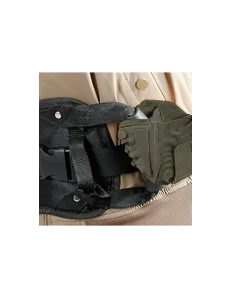 SAFETY GRIP BELT FOR MOTORCYCLE PASSENGER - ADJUSTABLE NON-SLIP BELT WITH GRAB HANDLES FOR MOTORCYCLES