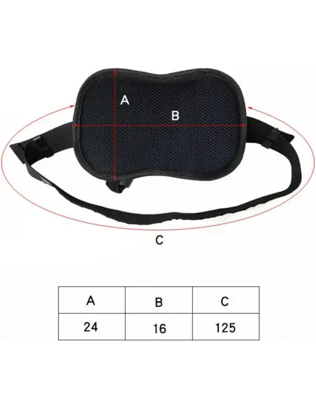 SAFETY GRIP BELT FOR MOTORCYCLE PASSENGER - ADJUSTABLE NON-SLIP BELT WITH GRAB HANDLES FOR MOTORCYCLES