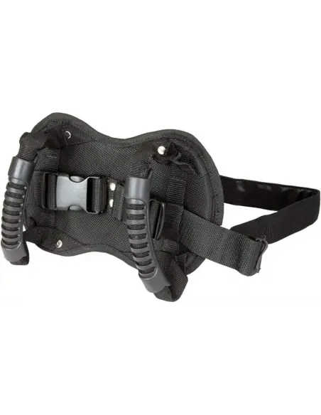 SAFETY GRIP BELT FOR MOTORCYCLE PASSENGER - ADJUSTABLE NON-SLIP BELT WITH GRAB HANDLES FOR MOTORCYCLES