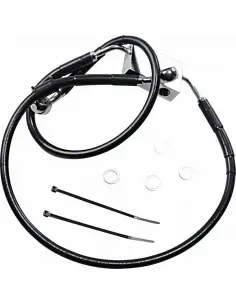 Comprar Línea De Freno Negra Para Sportster 14-Up +5" a precio de oferta