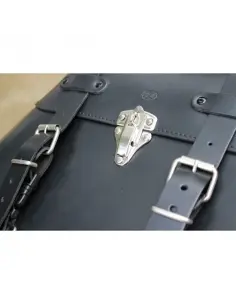 Comprar Baul Piel Reforzado "Big Foot" Liso Para Dos Cascos a precio de oferta 2