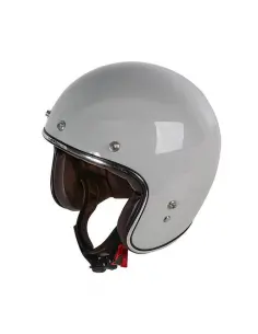 CASQUE JET FIBRE DE VERRE 22.06 PETIT ET LÉGER G02X - GREY