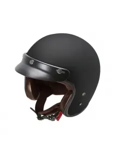 CAPACETE JET FIBRA DE VIDRO 22.06 PEQUENO E LEVE G02X - PRETO MATTE 2