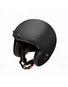 CAPACETE JET FIBRA DE VIDRO 22.06 PEQUENO E LEVE G02X - PRETO MATTE