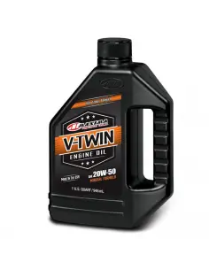 MAXIMA RACING OILS V-TWIN MINERAL 20W50 ENGINE OIL – 1 QUART (946CC)