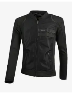 BREEZE WOMEN’S VENTILATED BLACK MOTORCYCLE JACKET – FLEXISHOCK, LIGHTWEIGHT & COMFORT FOR SUMMER