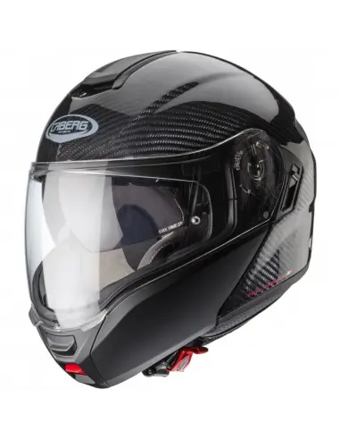 CAPACETE MODULAR CABERG LEVO DE CARBONO