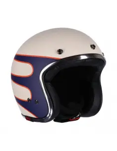 Capacete 13 ½ Skull Bucket Branco Vintage | ECE 22.06