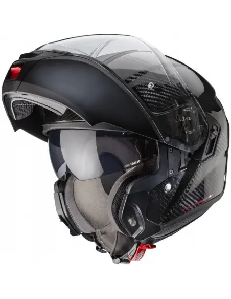 CAPACETE MODULAR CABERG LEVO DE CARBONO