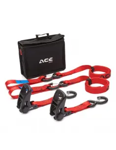 Acebikes Premium Ratchet Kit | 200cm Soft Hook & 750 daN