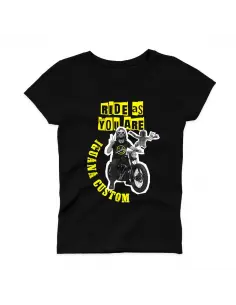 WOMEN'S T-SHIRT RIDE AS YOU ARE