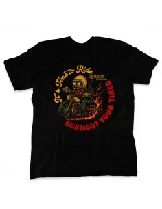 T-SHIRT IT'S TIME TO RIDE - BURNOUT YOUR TIRES FOR MEN