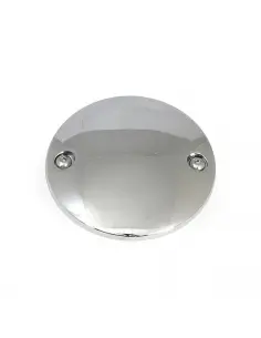 SMOOTH CHROME IGNITION COVER FOR HARLEY MODELS