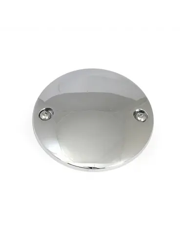 SMOOTH CHROME IGNITION COVER FOR HARLEY MODELS