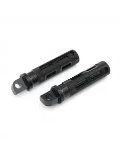 Estriberas KNURLED BLACK Harley Davidson | Estilo y Agarre CNC