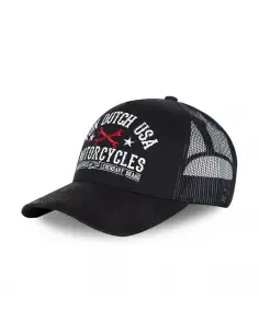 CASQUETTE CAMIONNEUR GARAGE NOIR - VON DUTCH