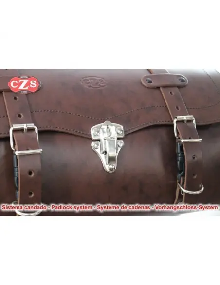 COFFRE EN CUIR TARRACO BASIC BROWN