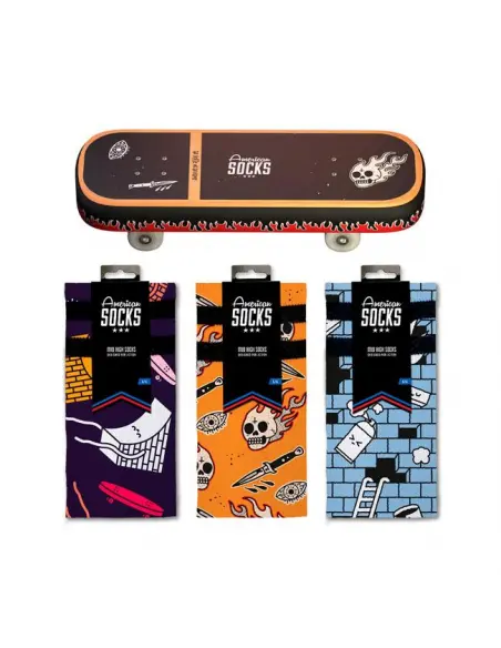 American Socks Skateboard Gift Box – Signature Socks Coolmax | Iguana Custom