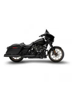 Échappements Racing Zard noirs Ø4,33'' Touring 17–20