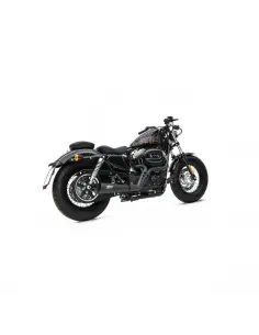 Échappement Zard 2-1 Sport noir pour XL Sportster 04–13 (Euro 3) 2