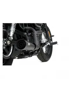 Échappement Zard 2-1 Sport noir pour XL Sportster 04–13 (Euro 3)