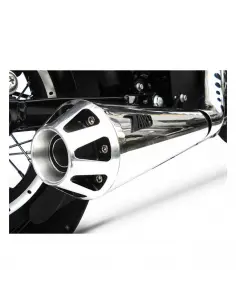 Échappement Zard 2-1 Sport poli pour XL Sportster 04–13 (Euro 3)