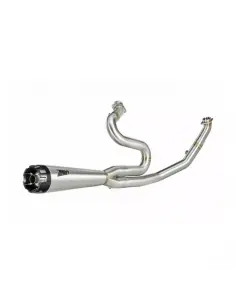 Échappement Zard 2-1 Touring M8 2021–2023 Euro 5 (inox brut)