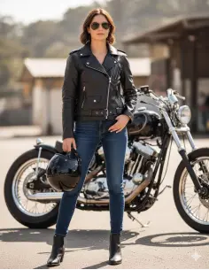 VESTE CROISÉE POUR FEMME AVEC PROTECTIONS EC 2