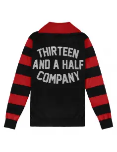 Sweater 13 1/2 Outlaw Noir/Rouge | Style biker authentique