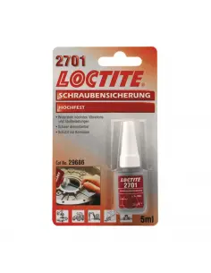 Loctite 2701 Threadlocker Red 5 ml